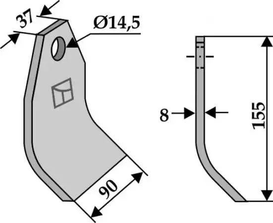Schlegel 195x90mm